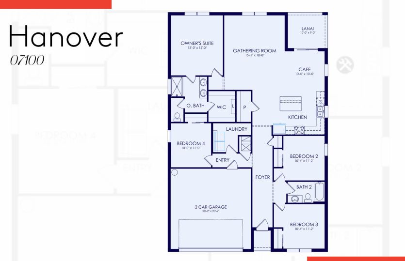 Floor plan of this home