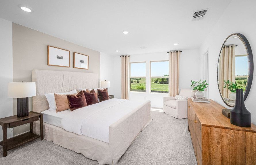 Spacious Primary Bedrooms