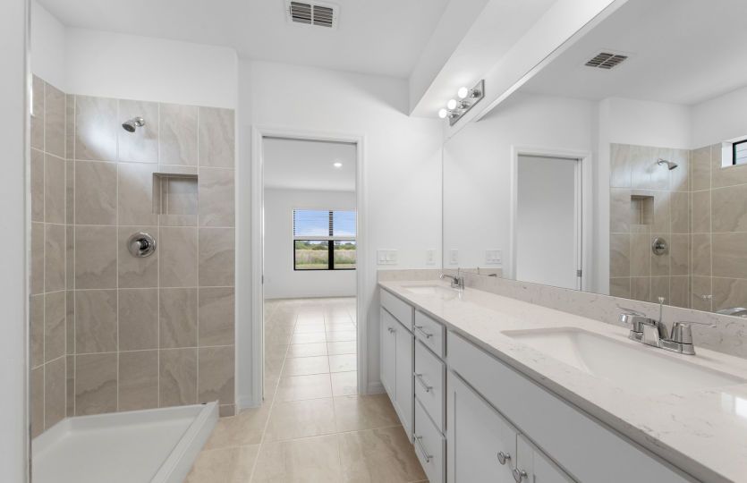 Owners bathroom