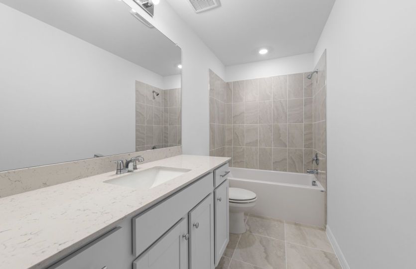 Secondary bathroom