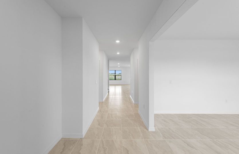 Inviting foyer