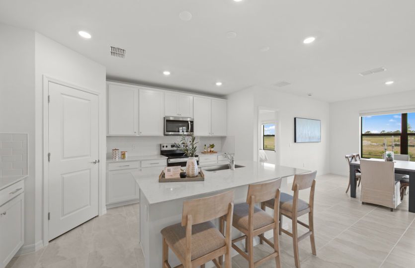 Model Representation | Kitchen with center island