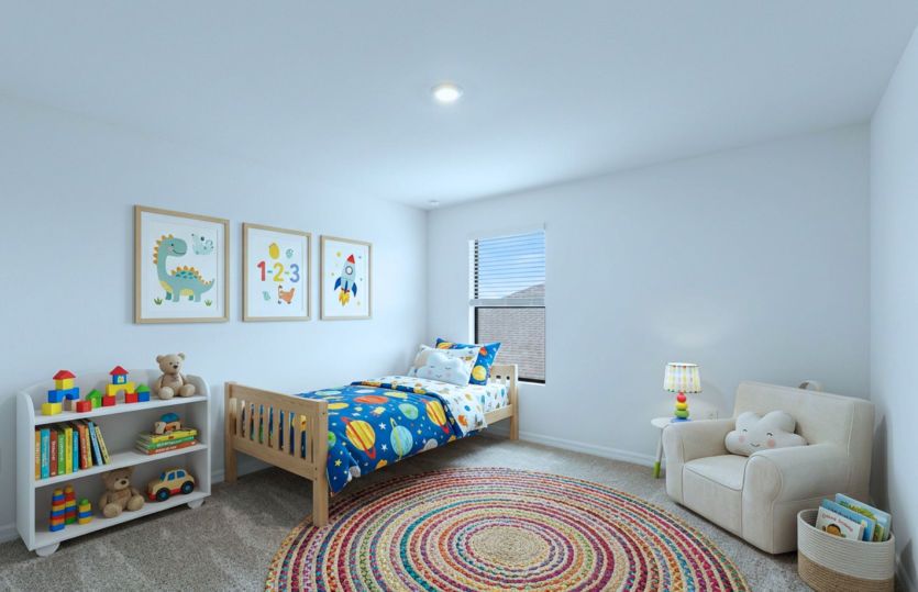 Bedroom | Virtually staged for illustrative purposes