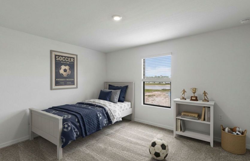 Bedroom | Virtually staged for illustrative purposes