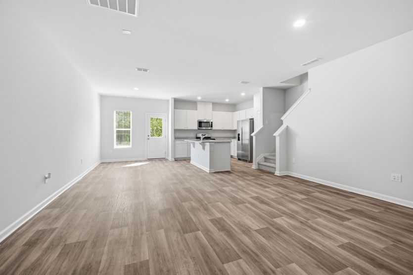 Hemingway #210 - Main Living Space is Open Concept for Connectivity