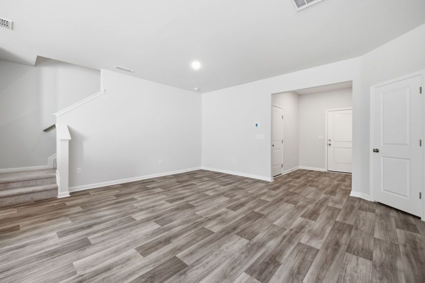 Hemingway #210 - Great Room with Stairs to Second Floor