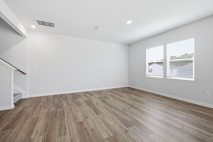 Raven Lot 67 - Great Room & Stairs to Second Floor