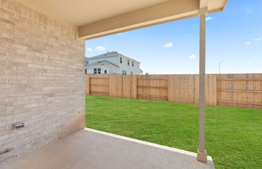 Covered Back Patio