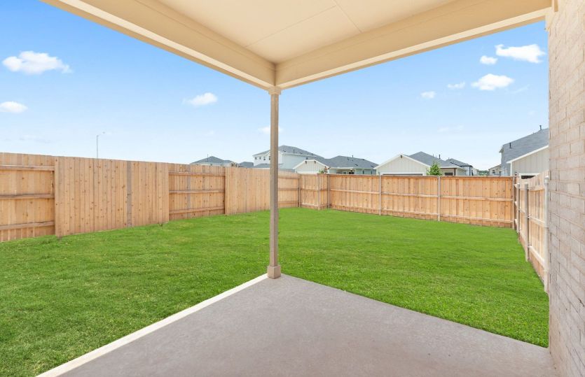 Covered Back Patio