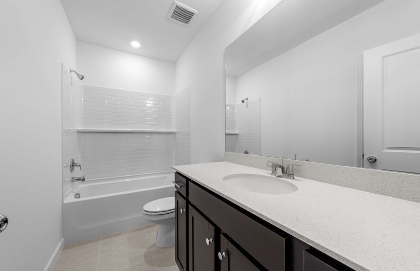 Secondary bathroom