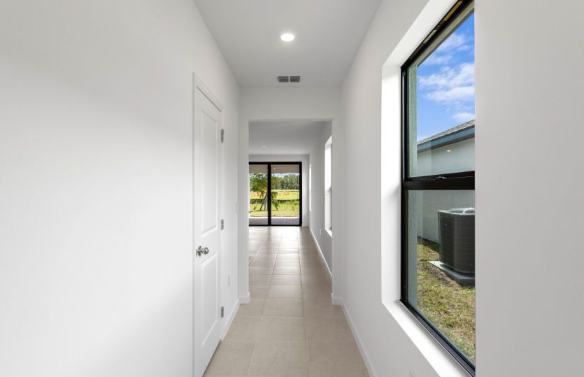 Inviting foyer