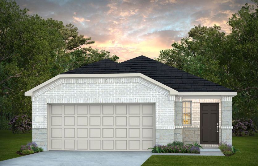 Elevation LS202 - Exterior Color Package: Mineral Wells