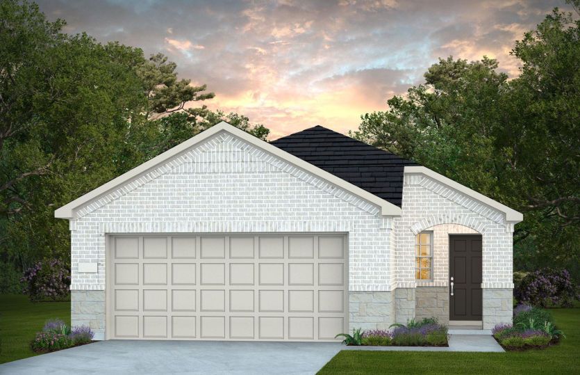 Elevation LS202 - Exterior Color Package: Mineral Wells