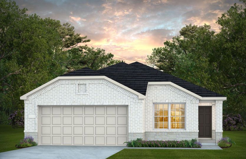 Elevation LS202 - Exterior Color Package: Mineral Wells