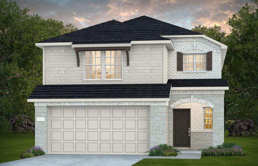 Elevation R - Exterior Color Package: Mineral Wells