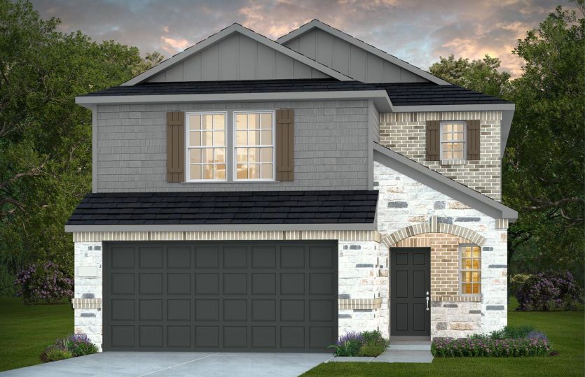 Elevation S - Exterior Color Package: Rockdale