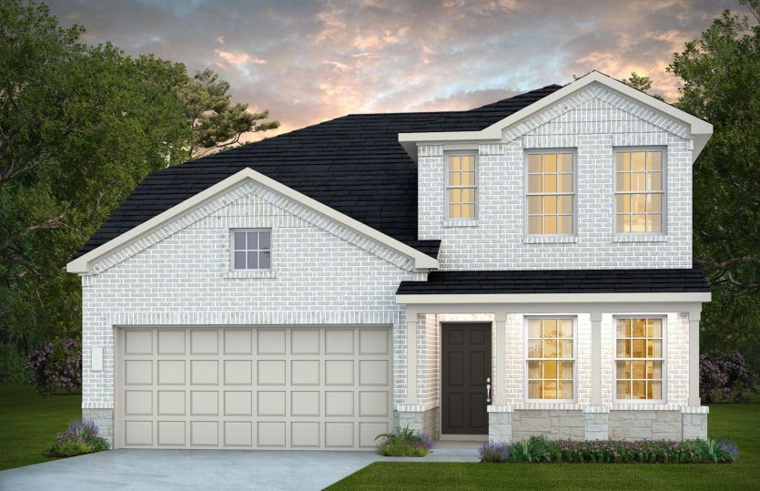 Elevation LS202 - Exterior Color Package: Mineral Wells