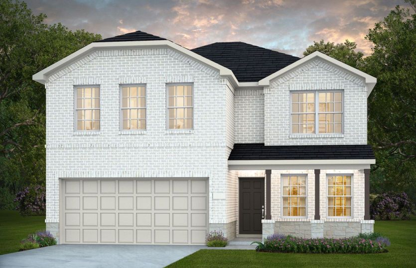 Elevation LS202 - Exterior Color Package: Mineral Wells