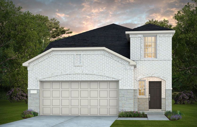 Elevation LS202 - Exterior Color Package: Mineral Wells