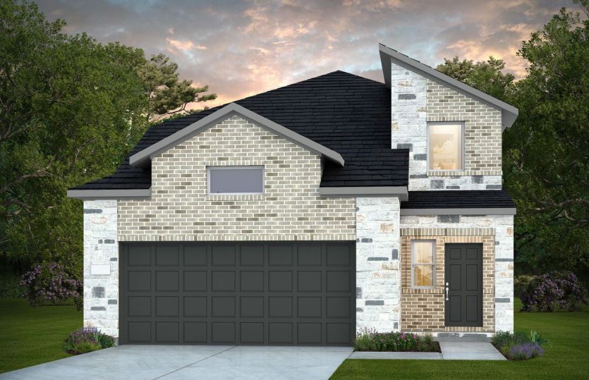 Elevation MD201 - Exterior Color Package: Rockdale