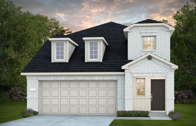 Elevation LS202 - Exterior Color Package: Mineral Wells