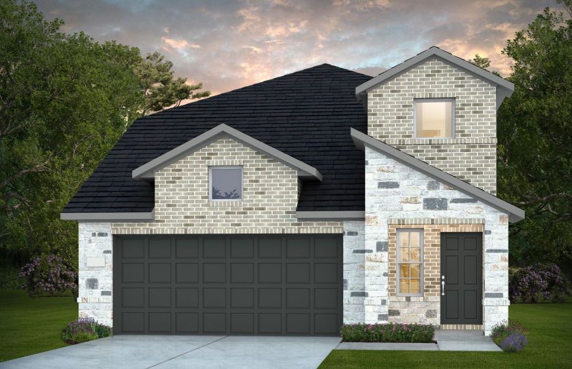 Elevation MD201 - Exterior Color Package: Rockdale