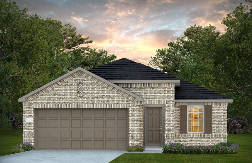 Elevation P - Exterior Color Package: Gladewater