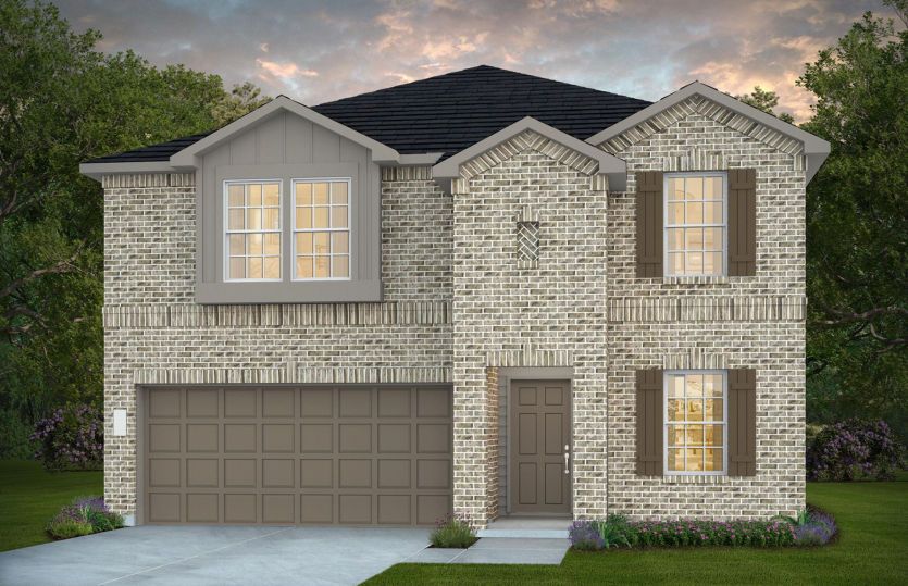 Elevation P - Exterior Color Package: Gladewater