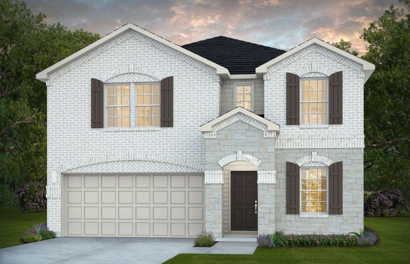 Elevation Q - Exterior Color Package: Mineral Wells
