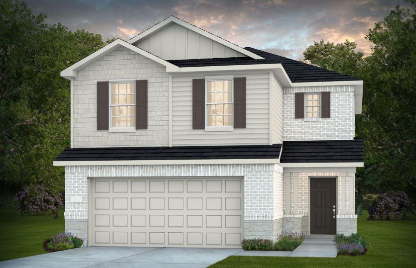 Elevation R - Exterior Color Package: Mineral Wells