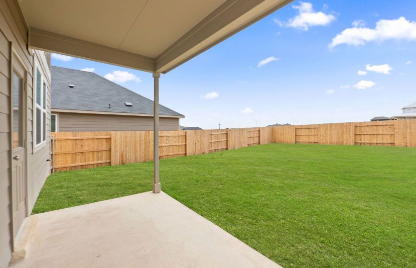 Covered Back Patio