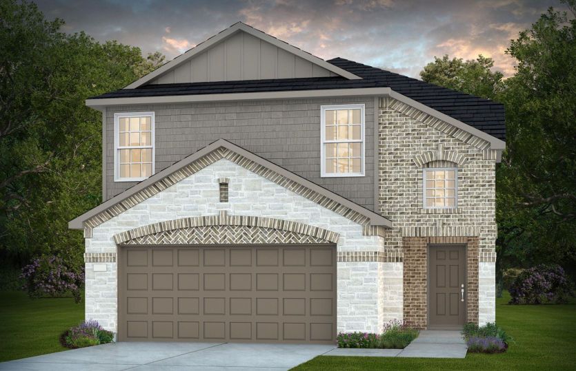 Elevation R - Exterior Color Package: Gladewater