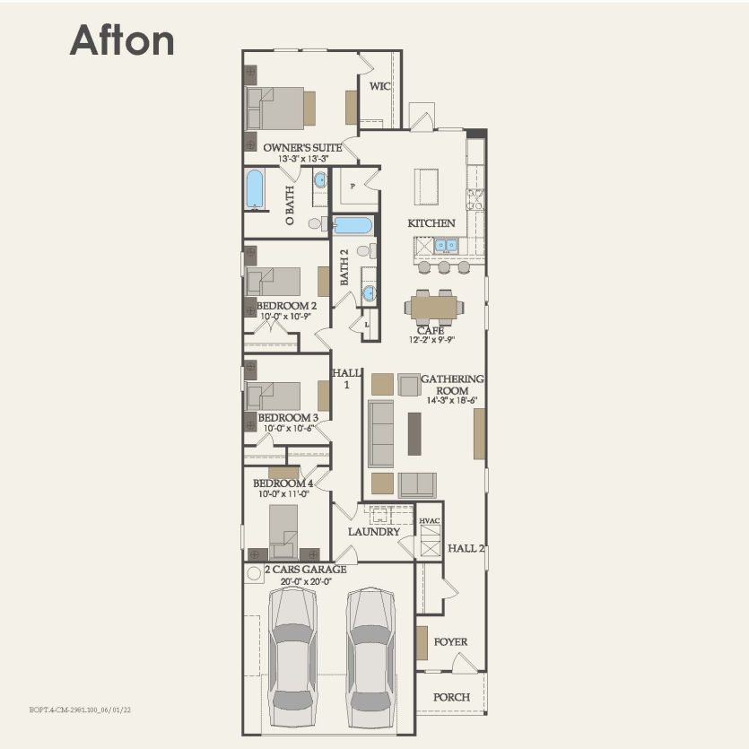 First Floor 4 br / 2 ba