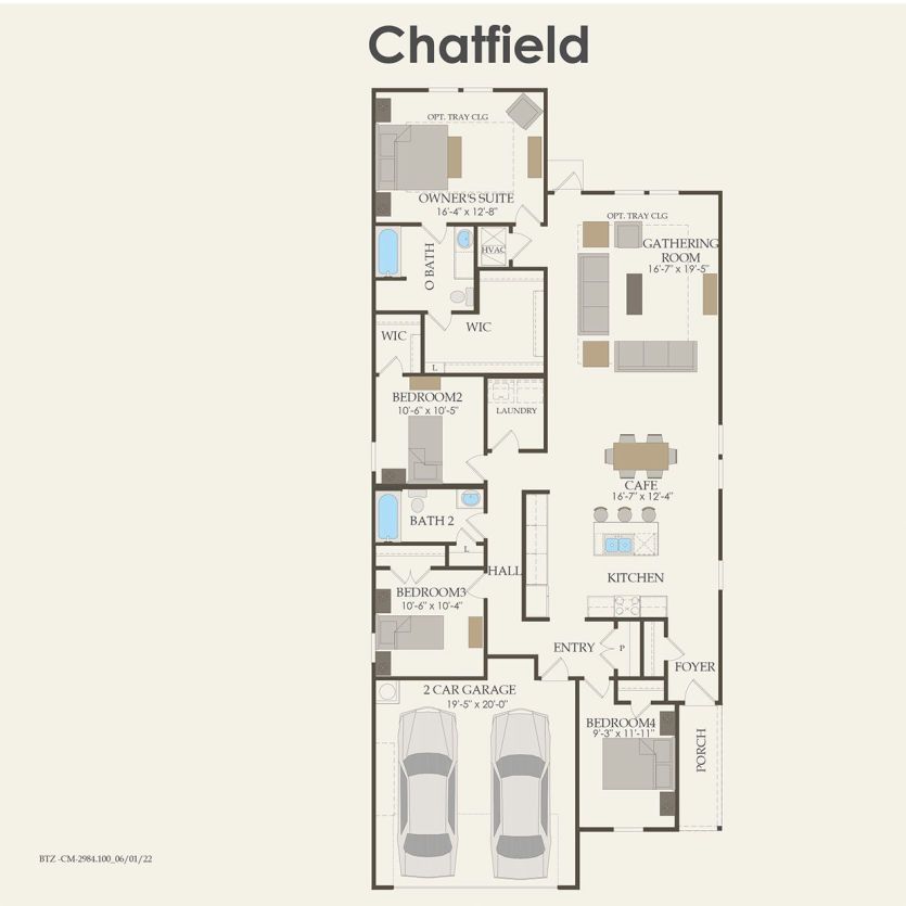 First Floor 4 br / 2 ba