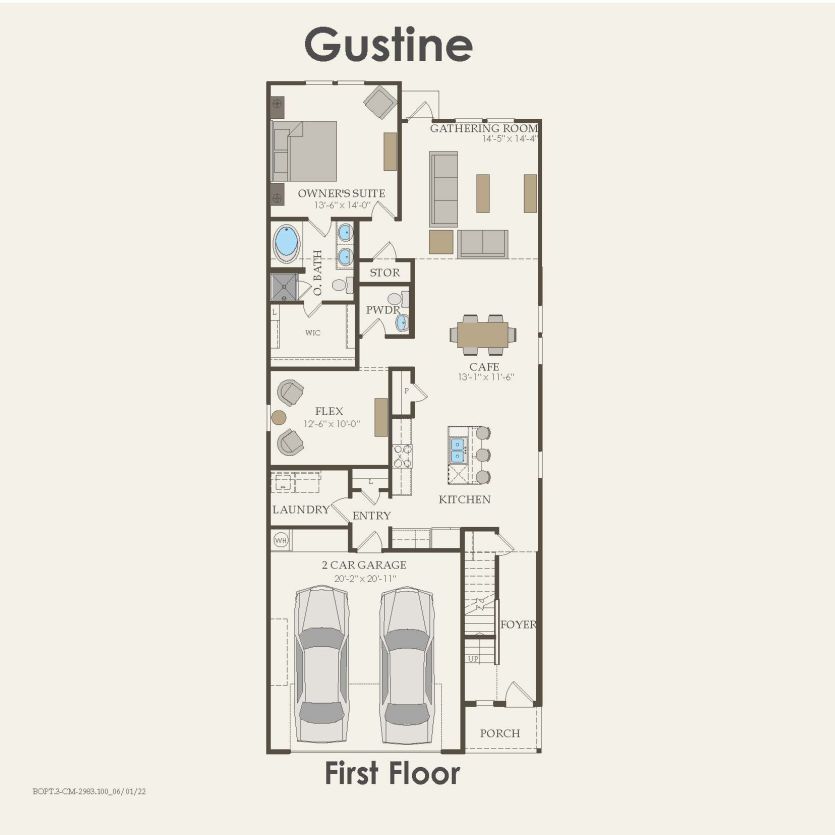 First Floor 4 br / 2.5 ba