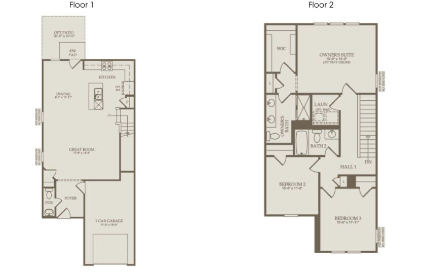 Floor Plan Level 1 & Level 2