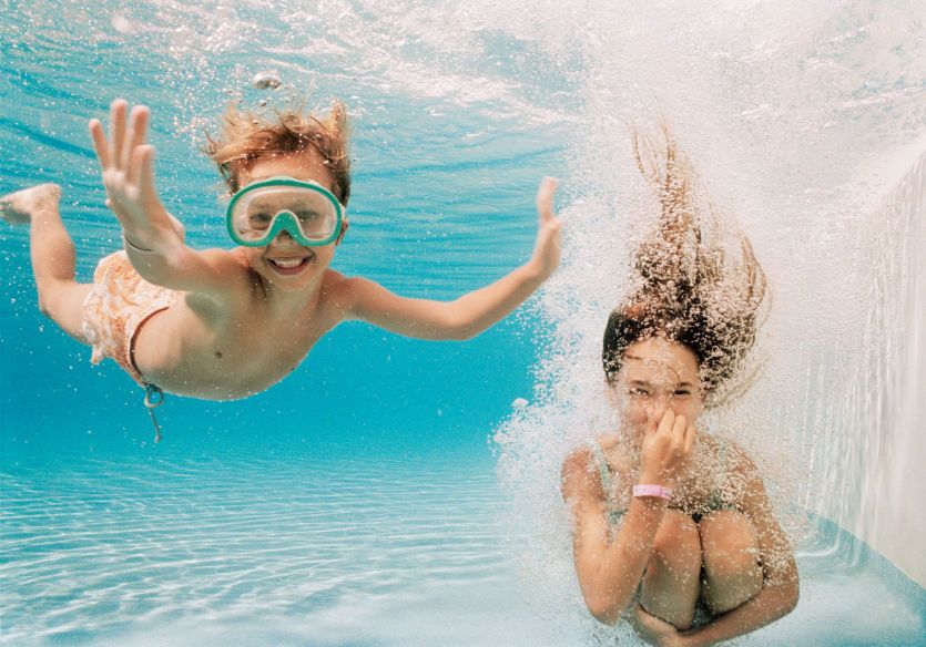 Swimming Pool & Cabana for Summer Fun with Friends & Family