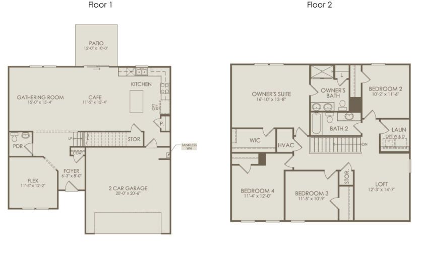 Floor Plan Level 1 & Level 2