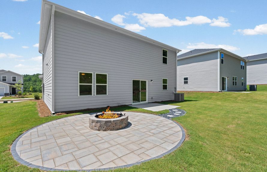 Outdoor entertaining space