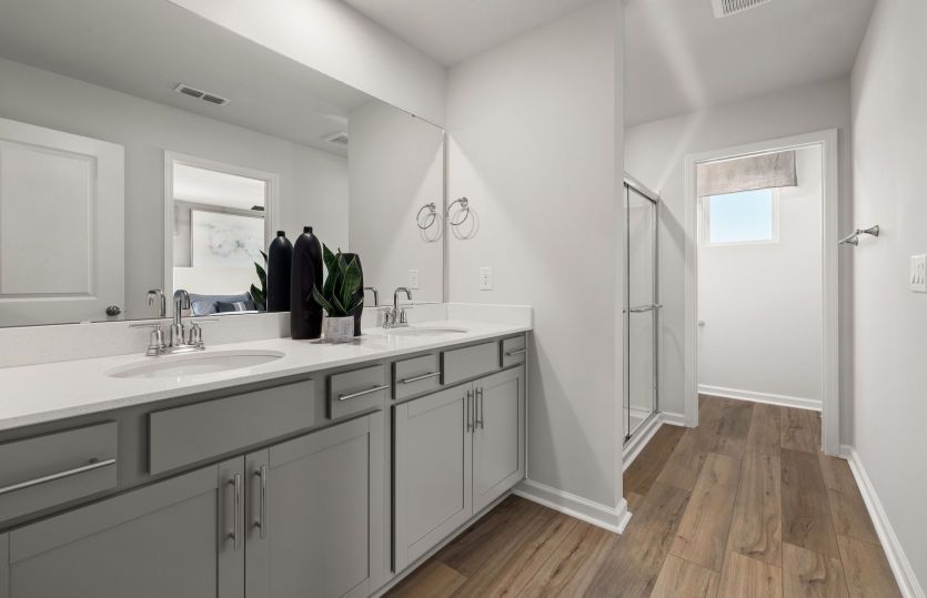 Owner's Bath with Double Vanity