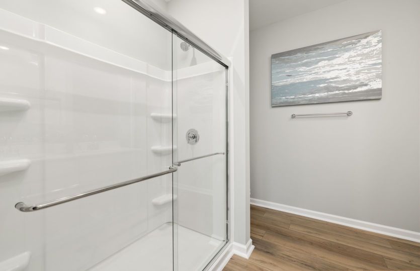 Owners Suite with Glass Shower