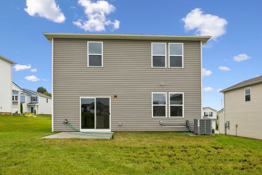 Rear Exterior and Patio