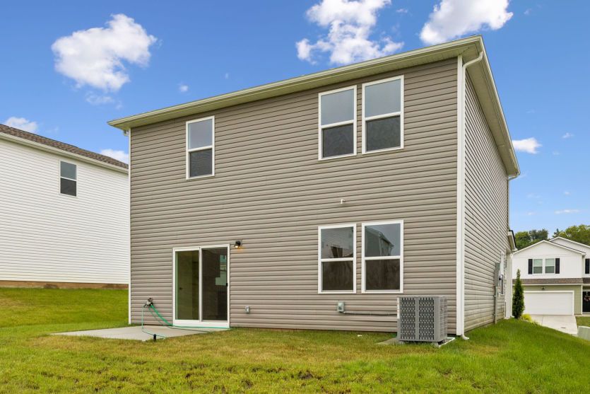 Rear Exterior and Patio