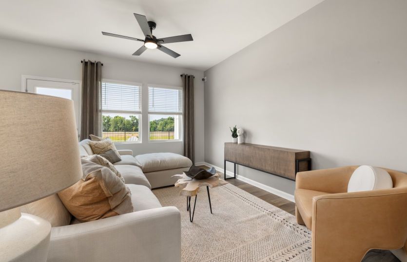 Movie Night or just Lounge in this Gathering Room - Model Representation