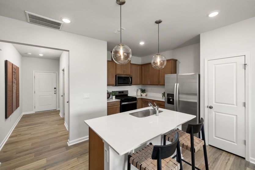 Spacious Kitchen with Large Island