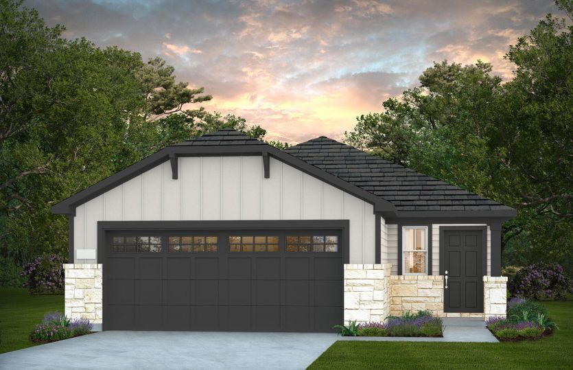 Beeville - Larson Crossing: Elgin, Texas - Centex Homes