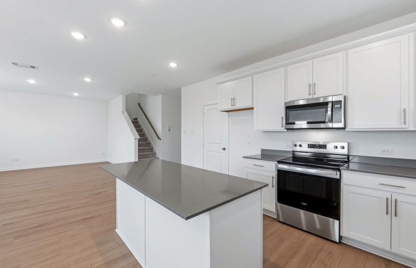 Representational Photo- Open Kitchen