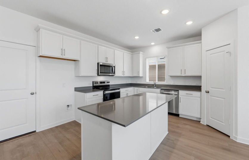 Representational Photo- Open Kitchen