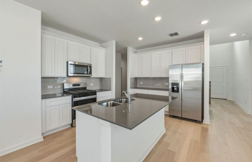 Representational Photo- Open Kitchen