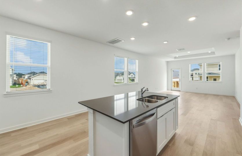 Representational Photo- Open Kitchen